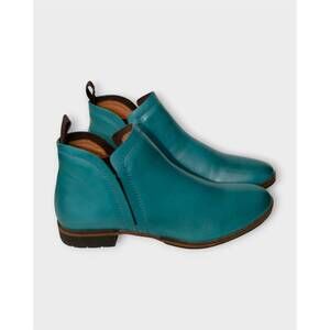 NEW EOS MELBOURNE women's gaid ankle boots in turquoise